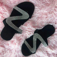 Load image into Gallery viewer, 2021 Bling Bling Slides Women&#39;s Slippers for Summer Beach
